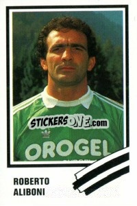 Cromo Roberto Aliboni