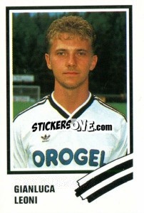 Cromo Gianluca Leoni