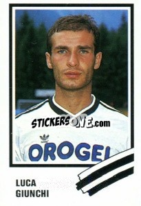 Cromo Luca Giunchi