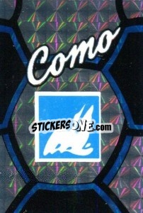Sticker Scudetto Como - Calcio 1989 n. SC7 - Euroflash