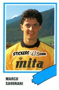 Cromo Marco Savorani