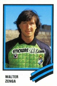 Sticker Walter Zenga - Calcio 1989 n. 104 - Euroflash