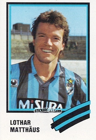 Sticker Lothar Matthäus - Calcio 1989 n. 114 - Euroflash