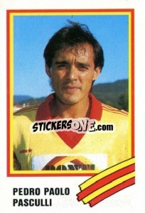 Cromo Pedro Pablo Pasculli