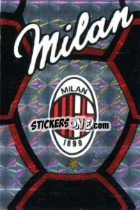 Sticker Scudetto Milan - Calcio 1989 n. SC13 - Euroflash