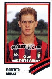 Cromo Roberto Mussi