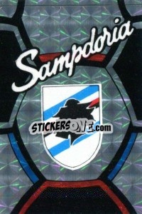 Sticker Scudetto Sampdoria - Calcio 1989 n. SC18 - Euroflash