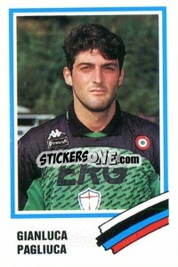 Sticker Gianluca Pagliuca - Calcio 1989 n. 257 - Euroflash