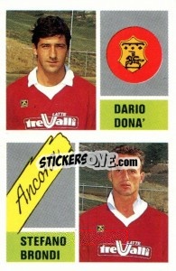 Cromo Dario Dona' / Stefano Brondi
