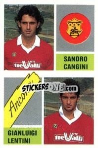 Cromo Sandro Cangini / Gianluigi Lentini