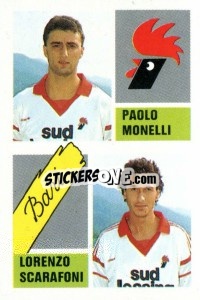 Cromo Paolo Monelli / Lorenzo Scarafoni