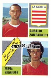 Cromo Aurelio Zamparutti / Andrea Mazzaferro