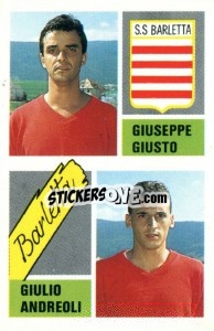 Cromo Giuseppe Giusto / Giulio Andreoli