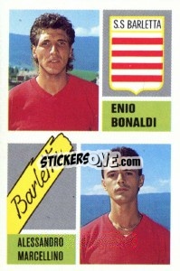 Cromo Enio Bonaldi / Alessandro Marcellino