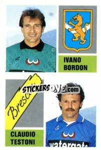 Cromo Ivano Bordon / Claudio Testoni