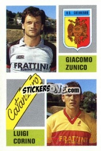 Cromo Giacomo Zunico / Luigi Corino
