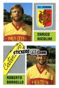 Cromo Enrico Nicolini / Roberto Borrello