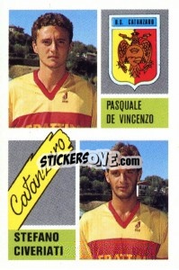 Cromo Pasquale De Vincenzo / Stefano Civeriati