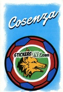 Cromo Scudetto Cosenza