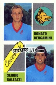 Cromo Donato Bergamini / Sergio Galeazzi