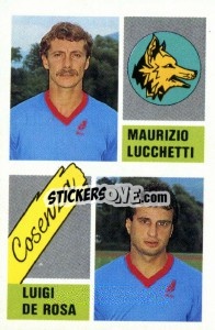 Cromo Maurizio Lucchetti / Luigi De Rosa