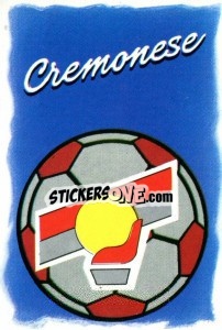 Sticker Scudetto Cremonese - Calcio 1989 n. SC28 - Euroflash