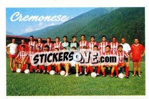 Sticker Squadra Cremonese - Calcio 1989 n. SQU8 - Euroflash