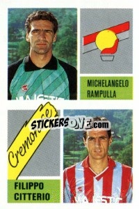 Cromo Michelangelo Rampulla / Filippo Citterio