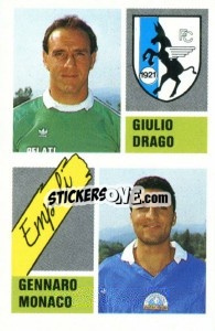 Cromo Giulio Drago / Gennaro Monaco