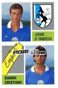 Cromo Eusebio Di Francesco / Gianni Cristiani