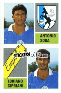Cromo Antonio Soda / Loriano Cipriani
