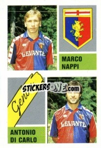 Cromo Marco Nappi / Antonio Di Carlo