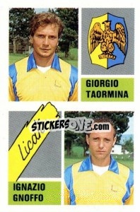 Cromo Giorgio Taormina / Ignazio Gnoffo
