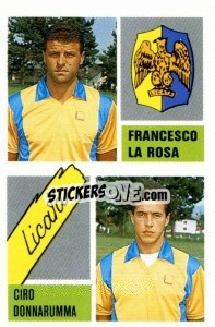 Cromo Francesco La Rosa / Ciro Donnarumma