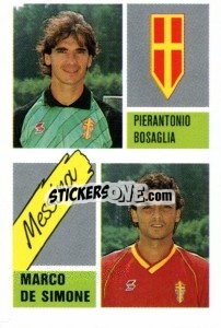 Cromo Pierantonio Bosaglia / Marco De Simone