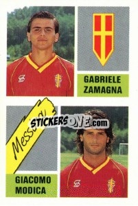 Cromo Gabriele Zamagna / Giacomo Modica