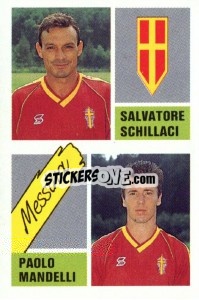 Cromo Salvatore Schillaci / Paolo Mandelli