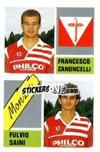 Cromo Francesco Zanoncelli / Fulvio Saini