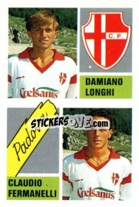 Cromo Damiano Longhi / Claudio Fermanelli