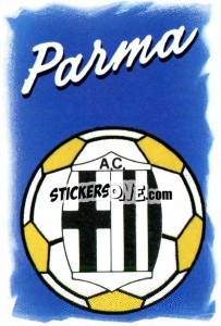 Sticker Scudetto Parma - Calcio 1989 n. SC35 - Euroflash