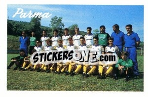 Sticker Squadra Parma - Calcio 1989 n. SQU15 - Euroflash