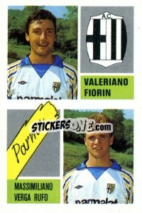 Cromo Valeriano Fiorin / Massimiliano Verga Rufo
