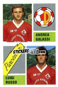 Cromo Andrea Galassi / Luigi Russo