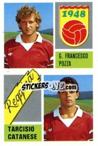 Cromo G. Francesco Pozza / Tarcisio Catanese