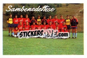 Cromo Squadra Sanbenedettese
