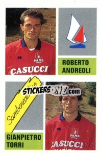 Cromo Roberto Andredli / Gianpietro Torri