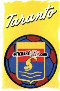 Cromo Scudetto Taranto