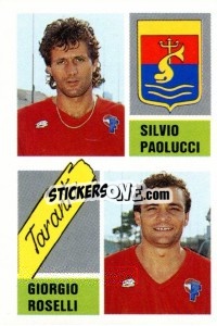 Cromo Silvio Paolucci / Giorgio Roselli