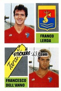 Cromo Franco Lerda / Francesco Dell'Anno