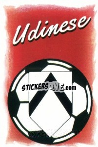 Sticker Scudetto Udinese - Calcio 1989 n. SC40 - Euroflash